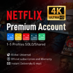 4K UHD Official Netflix Account Premium Subscription