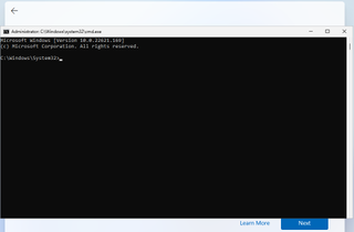 Launch command prompt